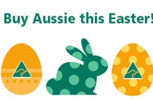Australian Made reminds shoppers to 'hop to it' and buy Aussie this Easter